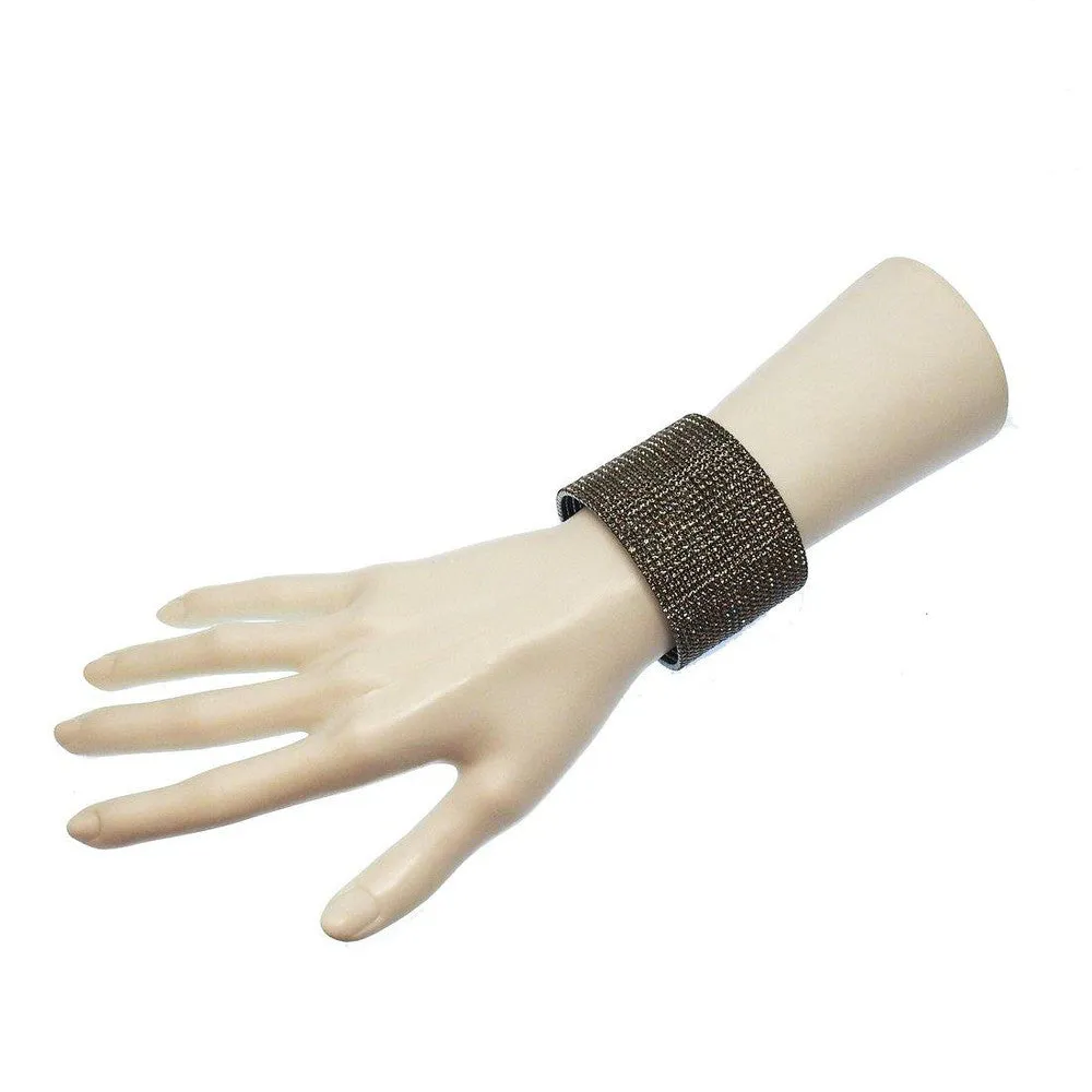 Pave Crystal Cuff