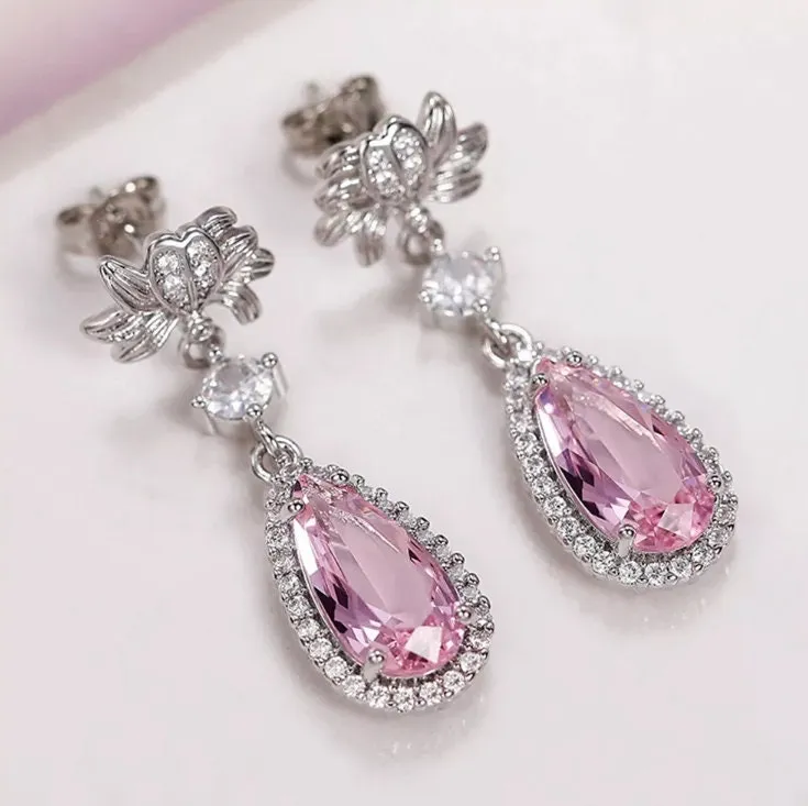 Pear Shape Earrings | Teardrop Earrings | Diamond Earrings | Diamond Earrings | Teardrop Earrings | Womens Diamond Earrings | Earrings