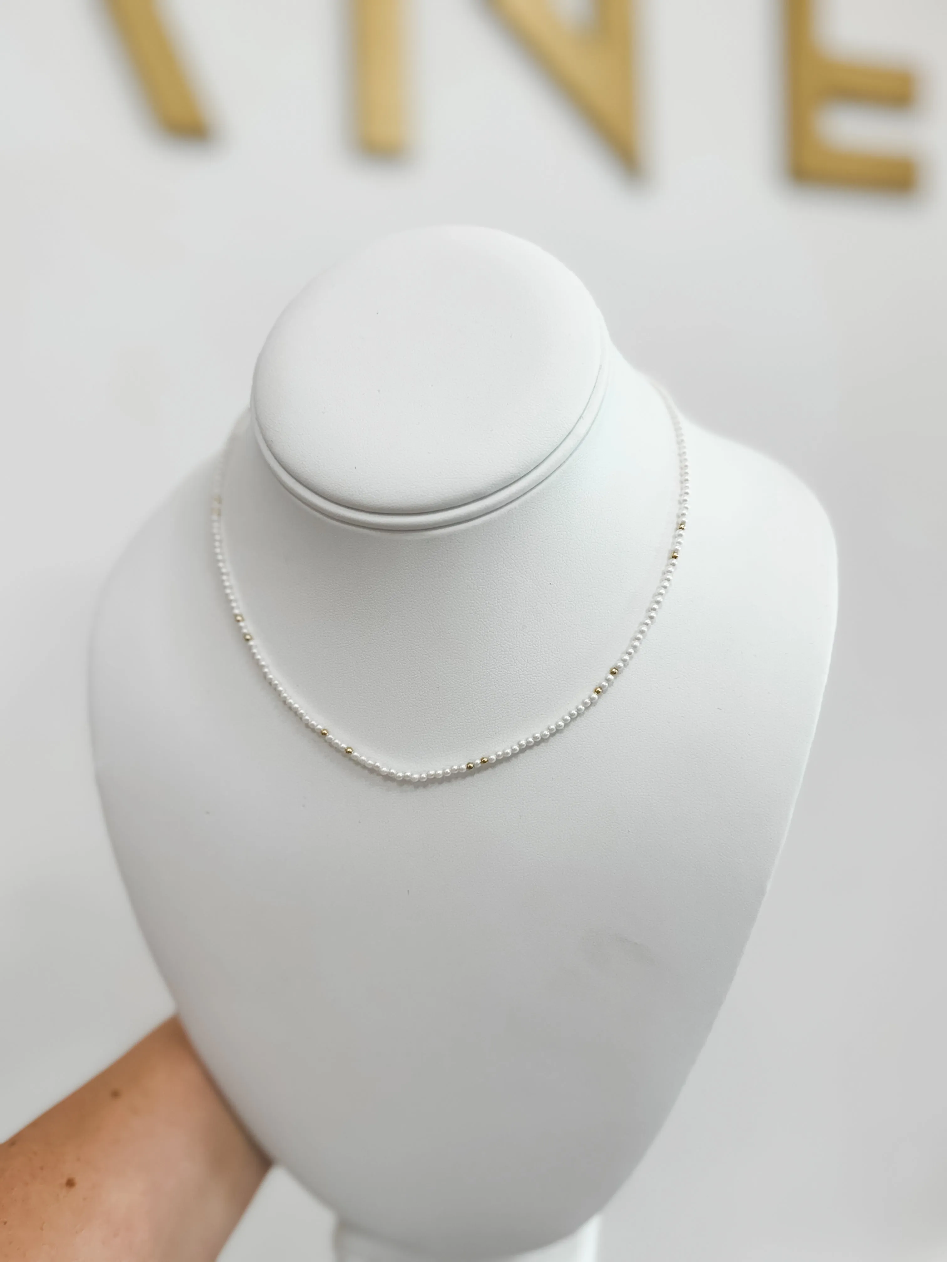 Pearl Choker Necklace