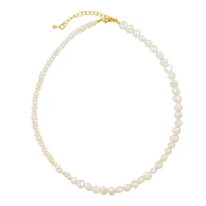 Pearl Cluster Choker Necklace