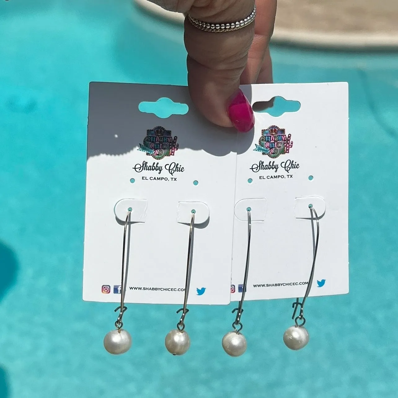Pearl Drop Earrings