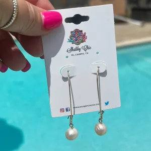 Pearl Drop Earrings