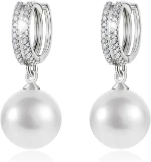 Pearl Earrings Jewelry for Women Girls