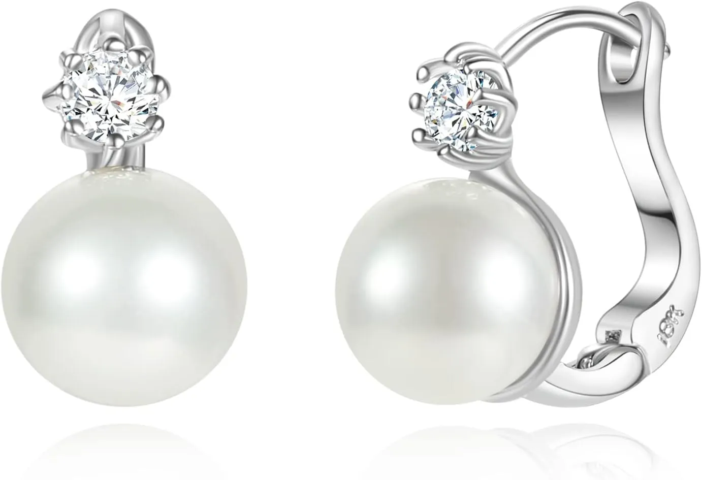 Pearl Earrings Jewelry for Women Girls