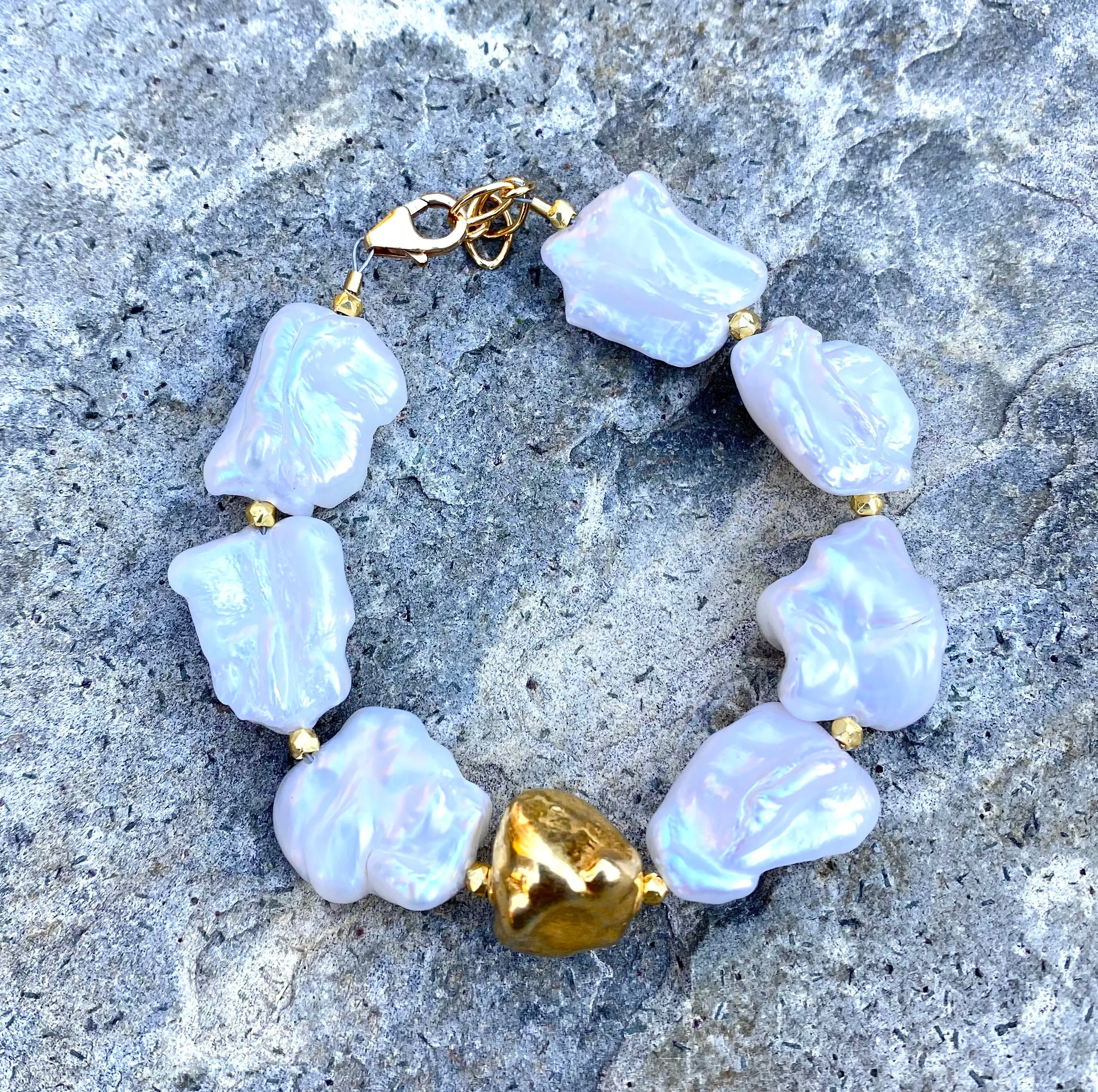 Pearl Nugget Bracelet