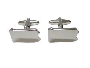 Pennsylvania State Map Shape Cufflinks