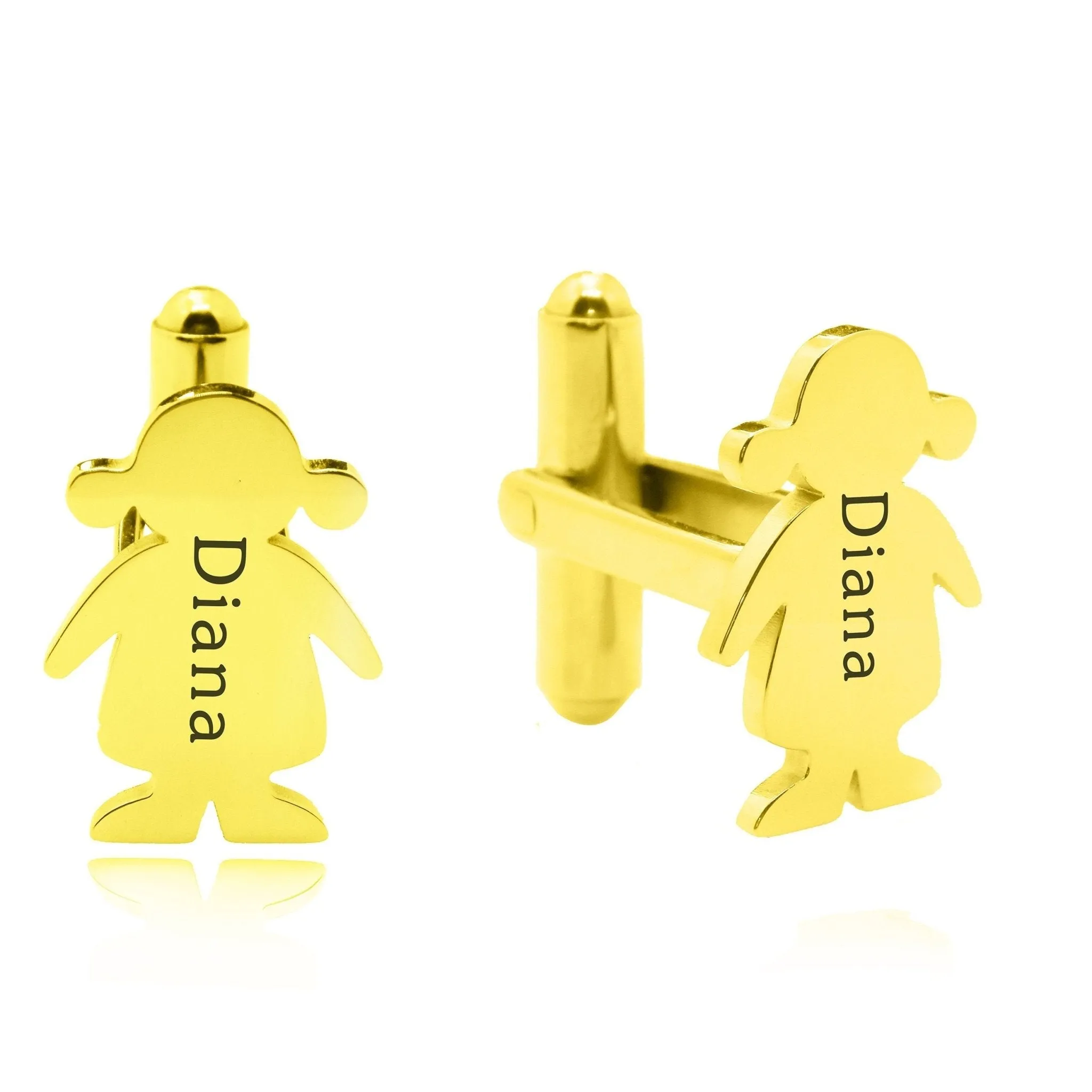Personalised Kids Cufflinks