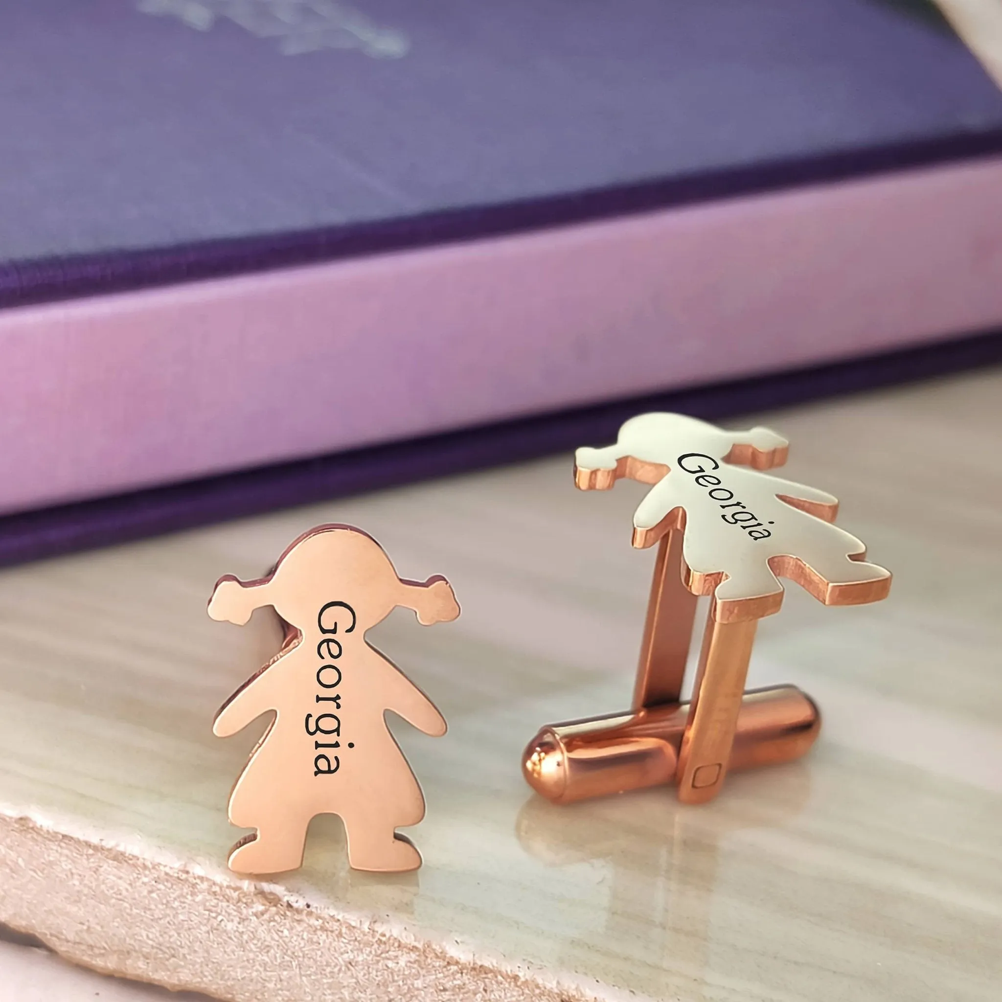 Personalised Kids Cufflinks