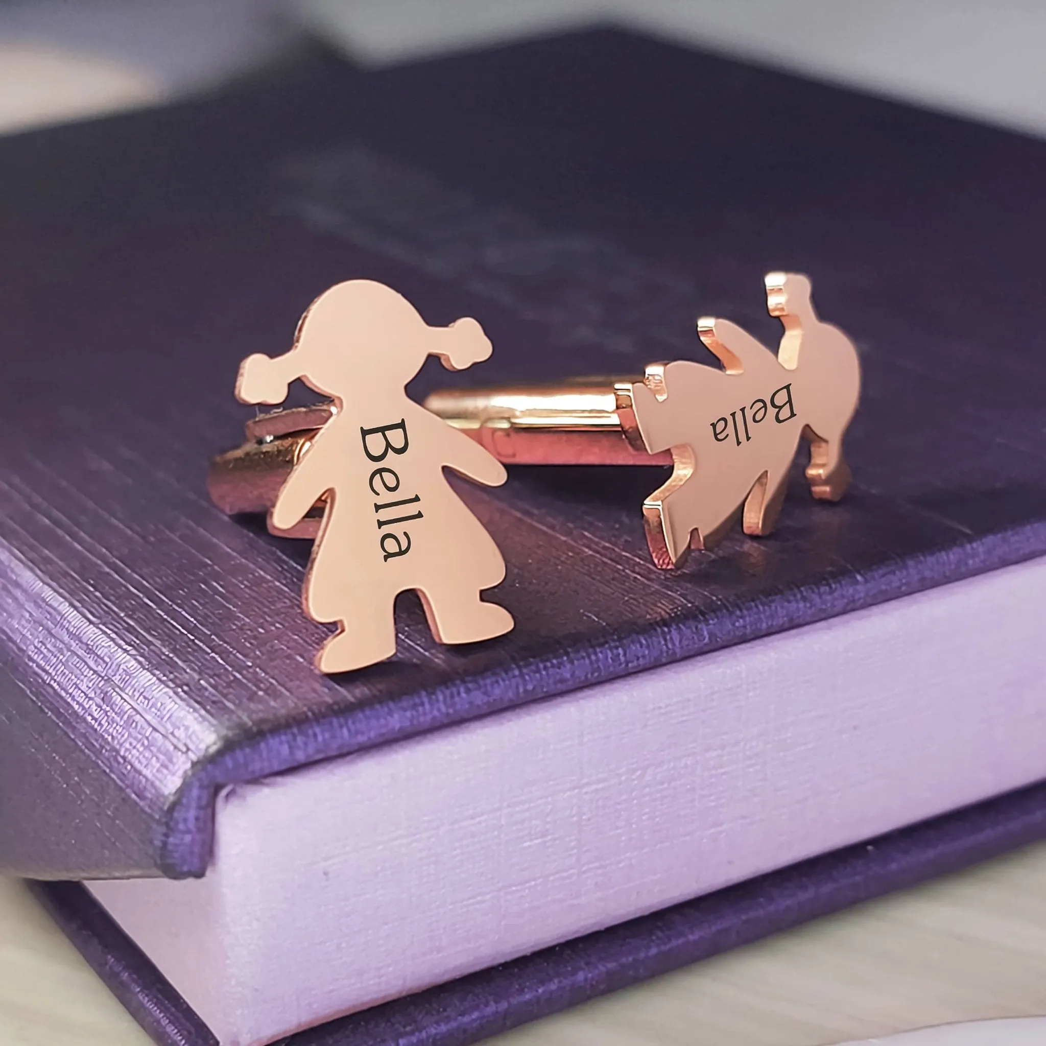 Personalised Kids Cufflinks