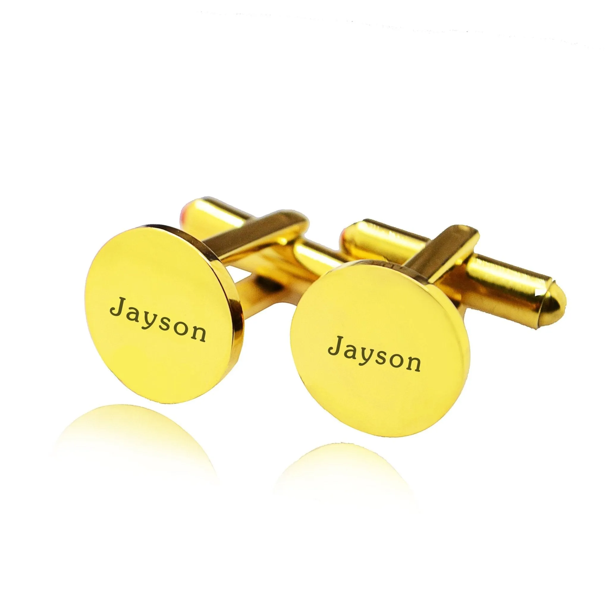 Personalised Round Cufflinks