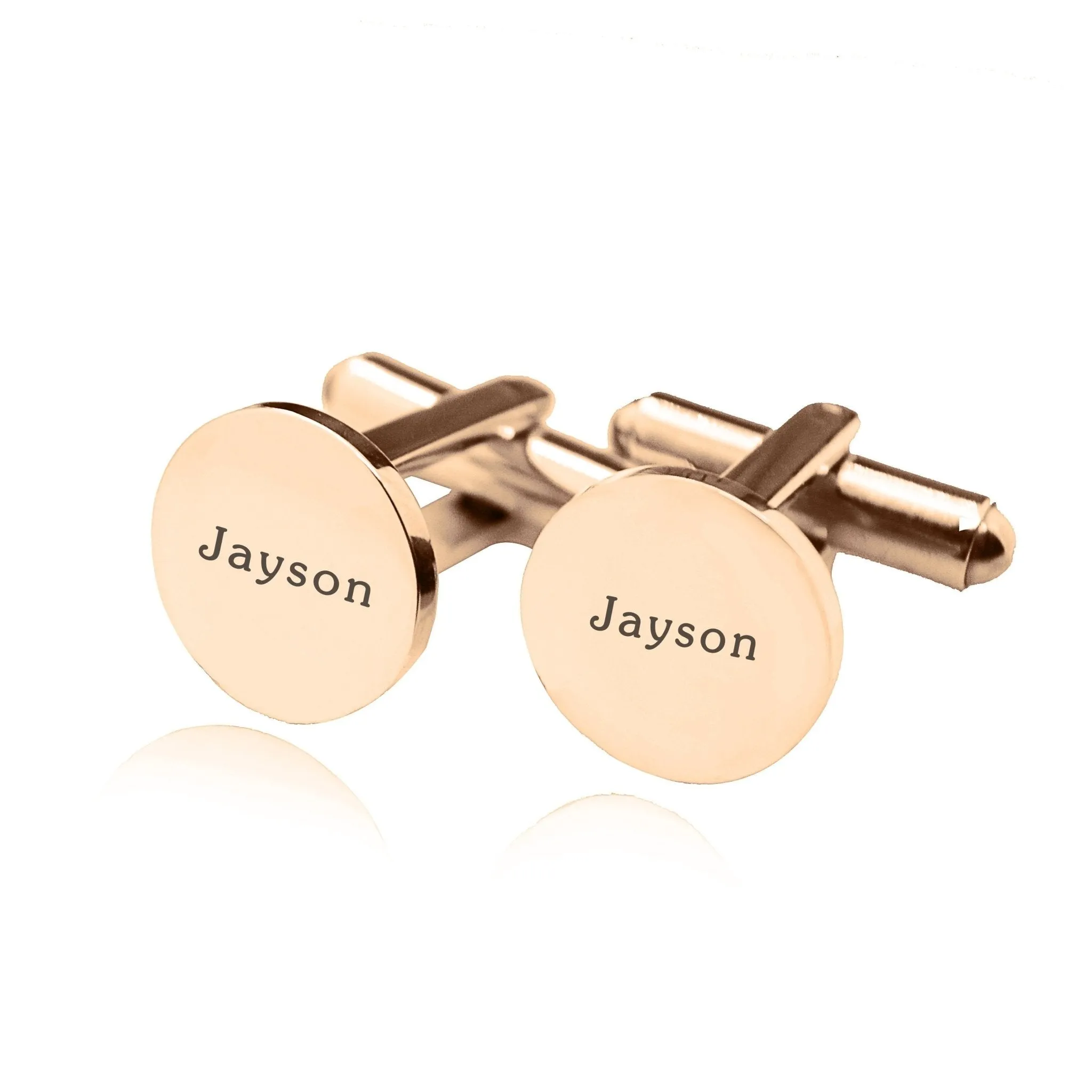 Personalised Round Cufflinks