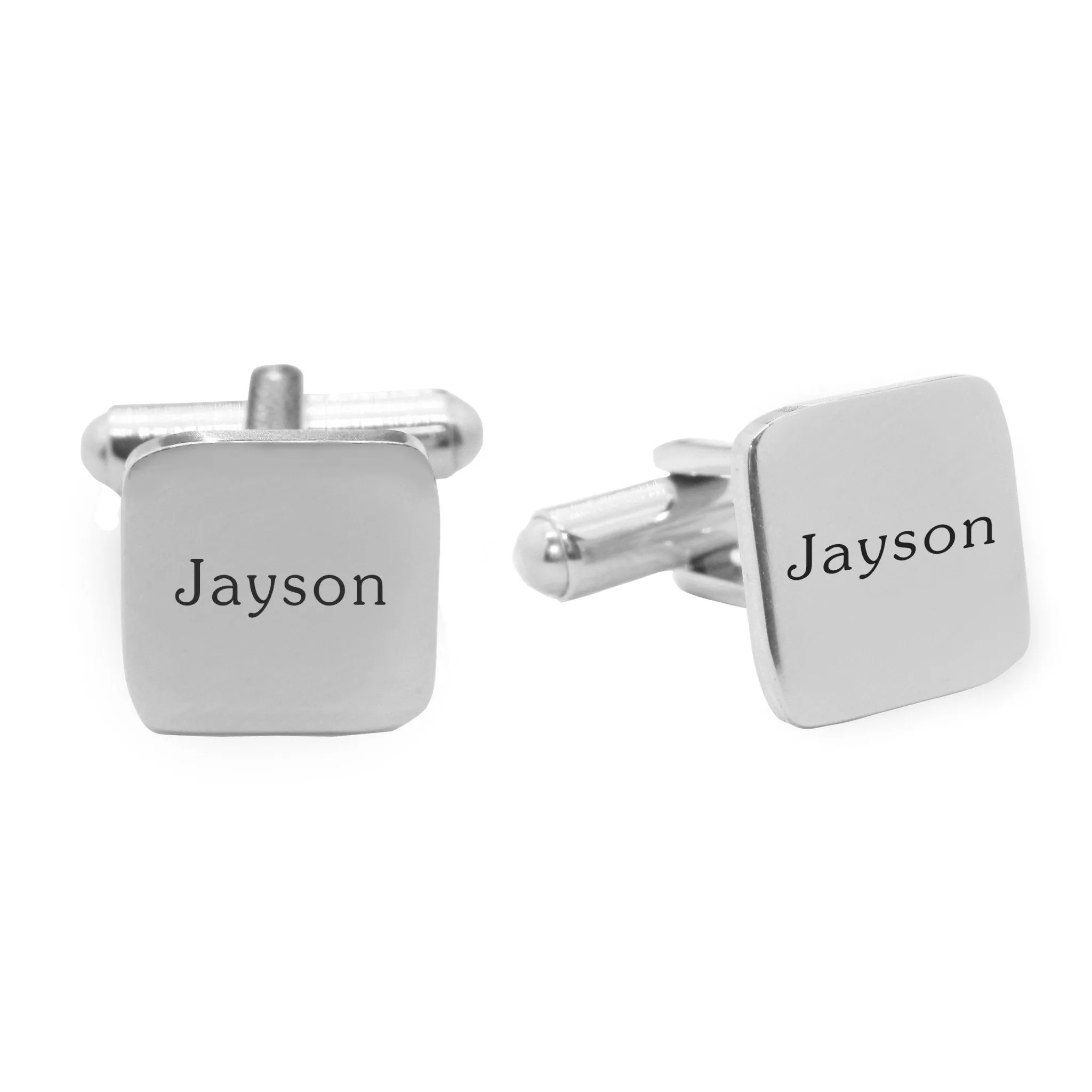 Personalised Square Cufflinks