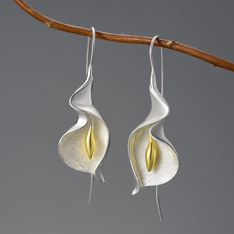 PetalPoise Dangle Earrings  |  A perfect balance of elegance and charm.