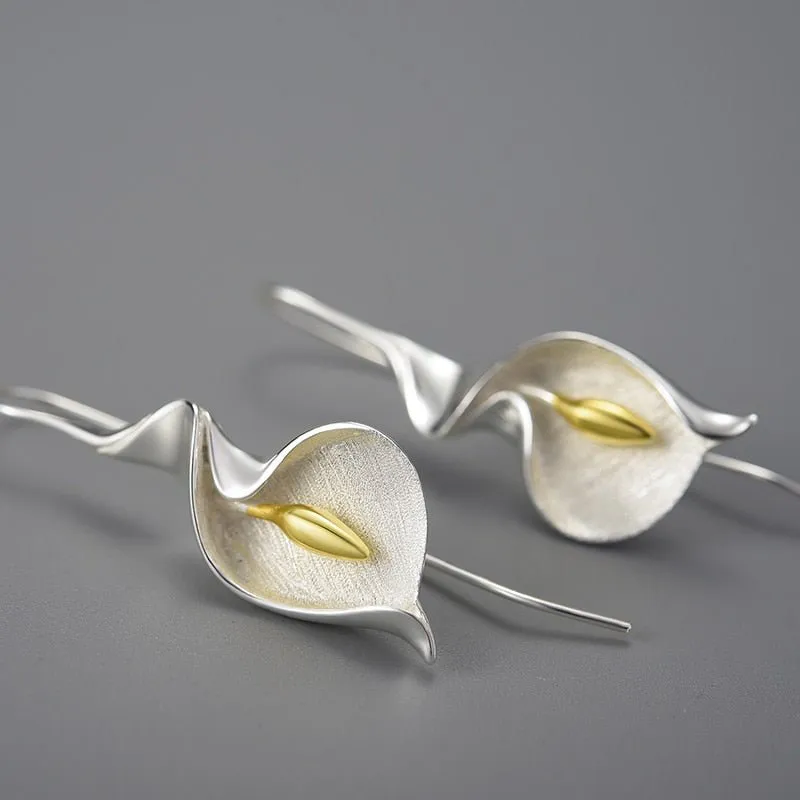 PetalPoise Dangle Earrings  |  A perfect balance of elegance and charm.