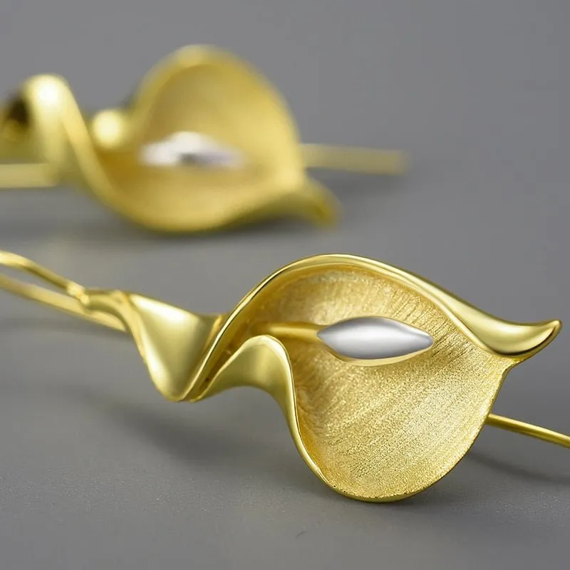 PetalPoise Dangle Earrings  |  A perfect balance of elegance and charm.
