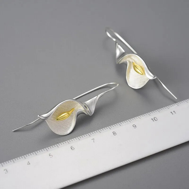 PetalPoise Dangle Earrings  |  A perfect balance of elegance and charm.