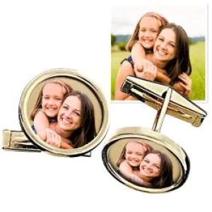 Photo Engraved Cuff Links Jewelry