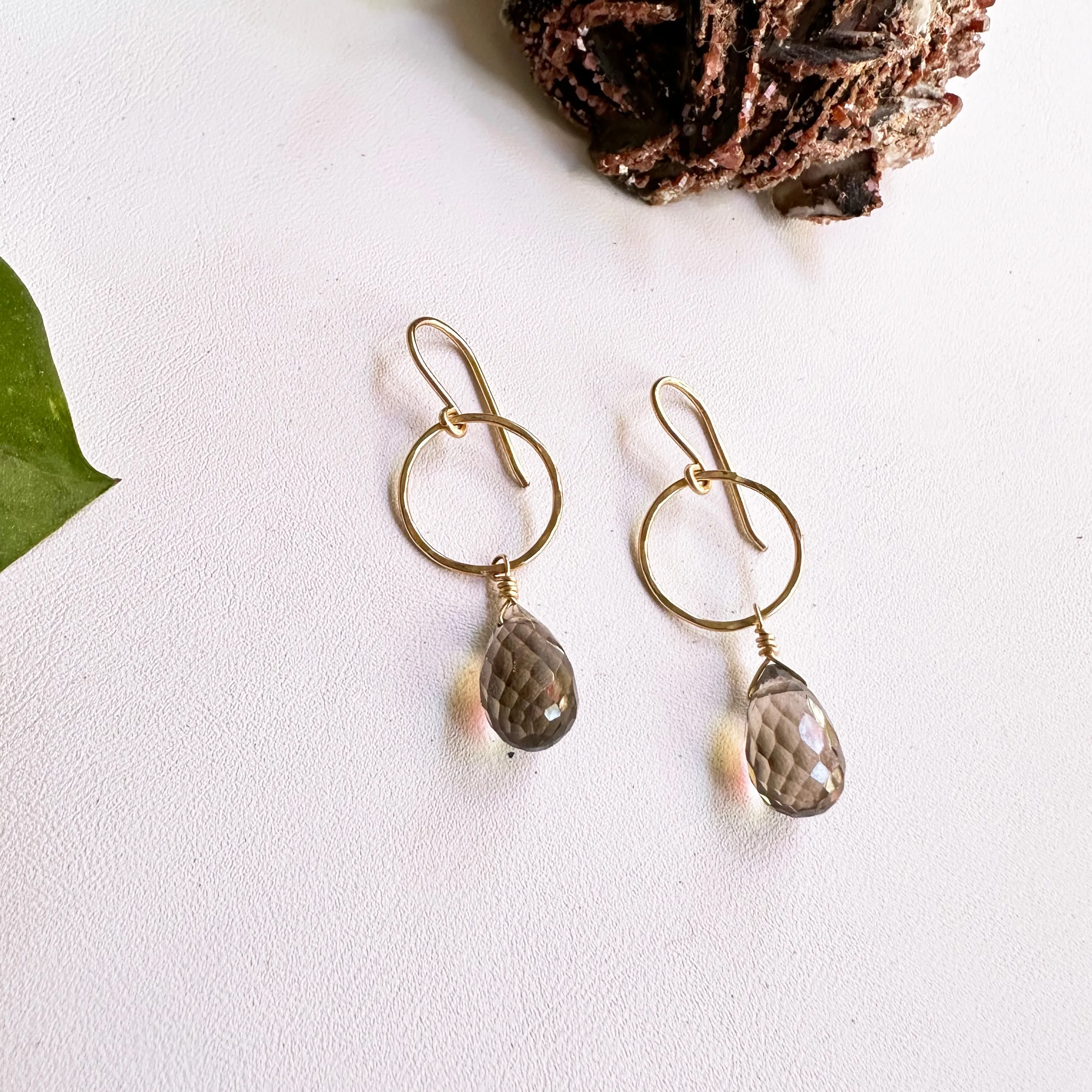 Pinecone Drop Earring