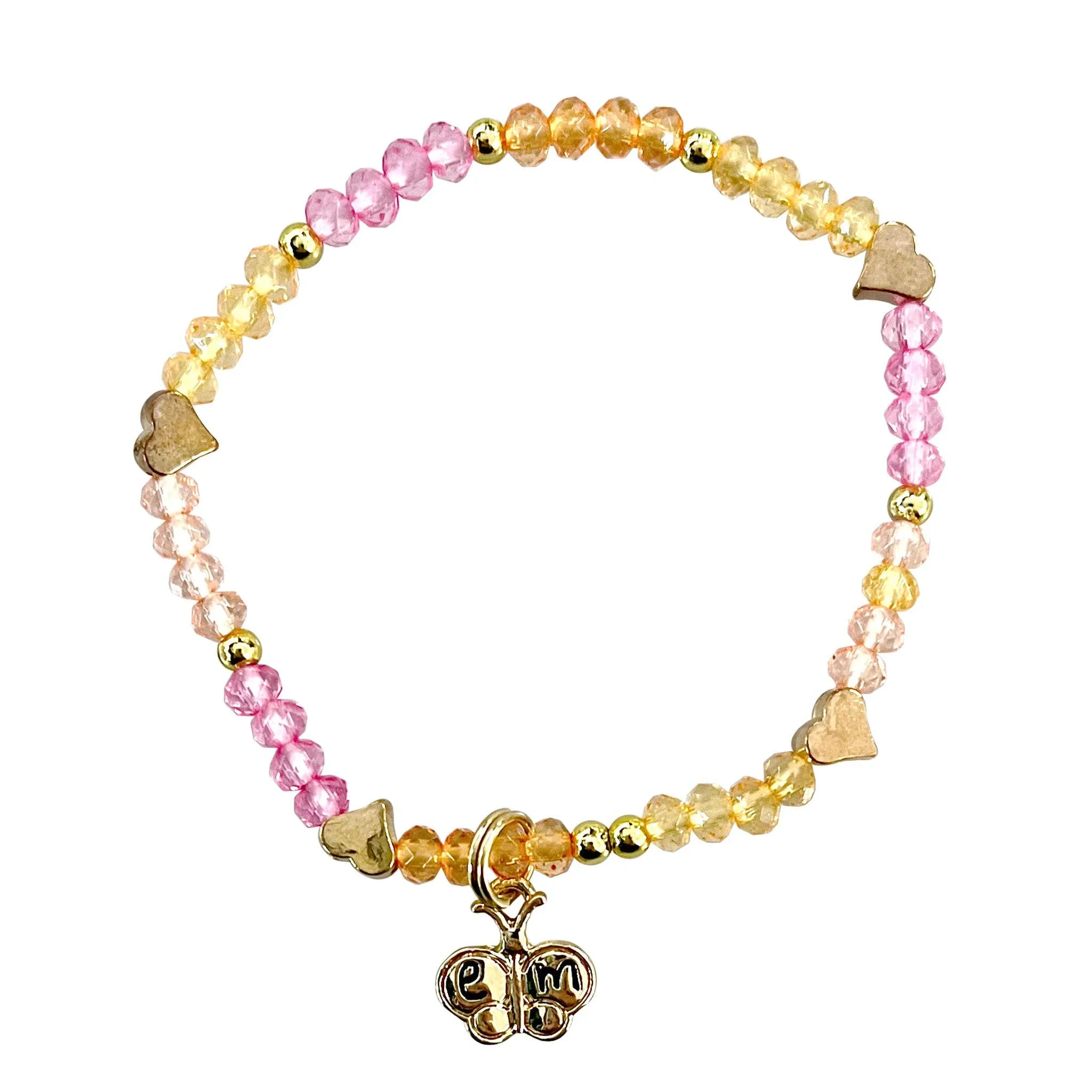 Pink Poppy - Emma Memma Bracelet Set - (Pack Size 6)