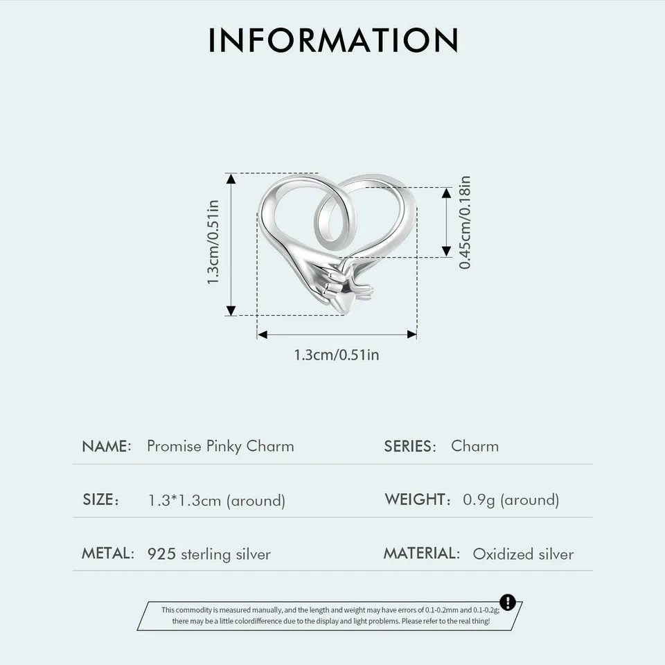 Pinky Promise Charm