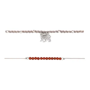 Pixiu Silver-Beige SET Bracelets / Favora - Lucky