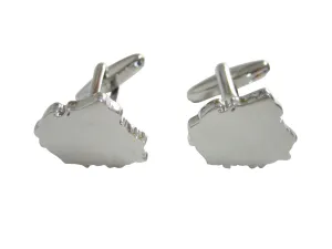 Poland Map Shape Cufflinks