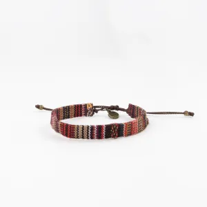 Prainha Aztec Surf Bracelet - Black