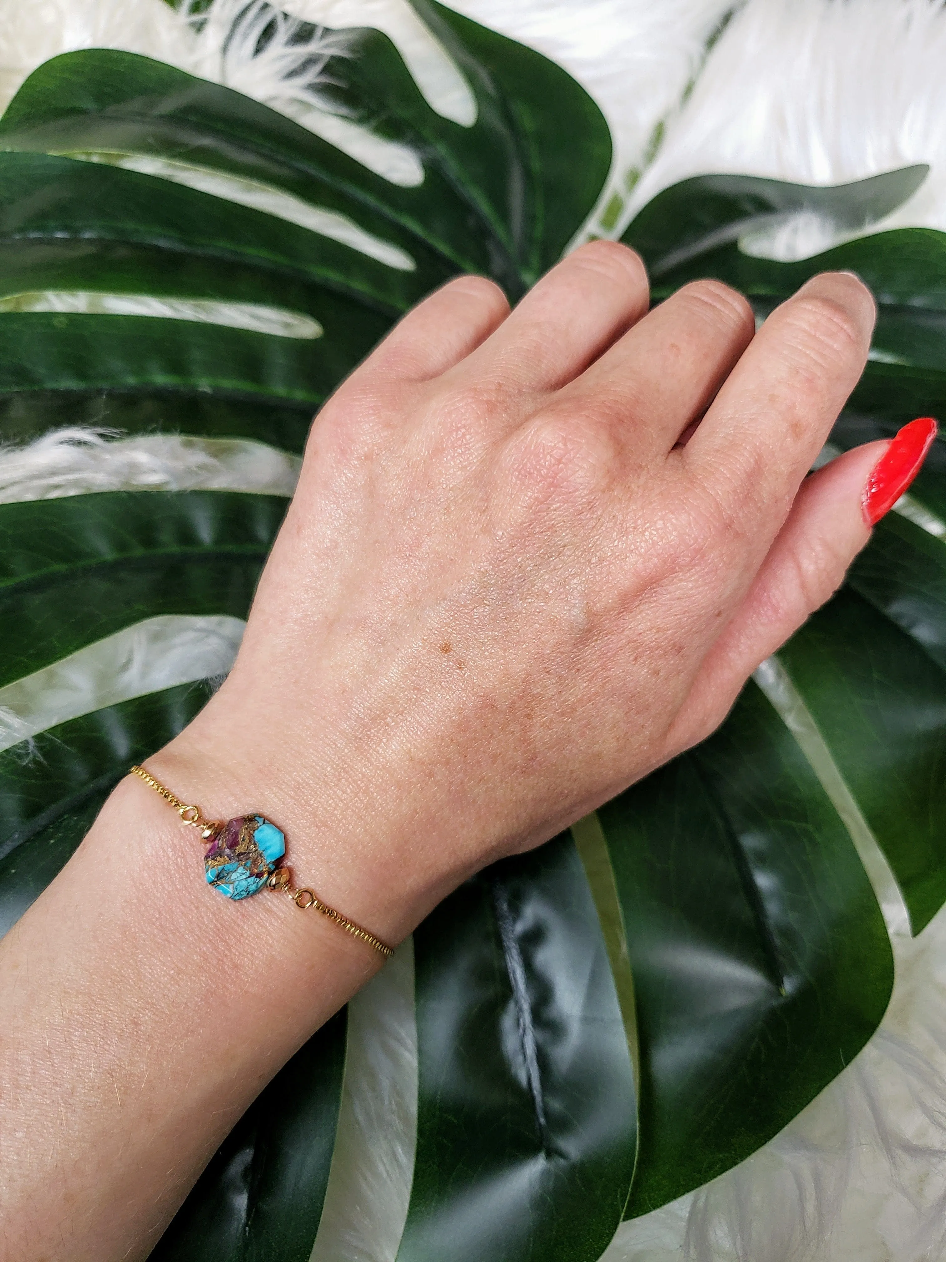 Prince Street Purple Mohave Turquoise Bracelet