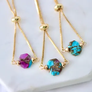 Prince Street Purple Mohave Turquoise Bracelet
