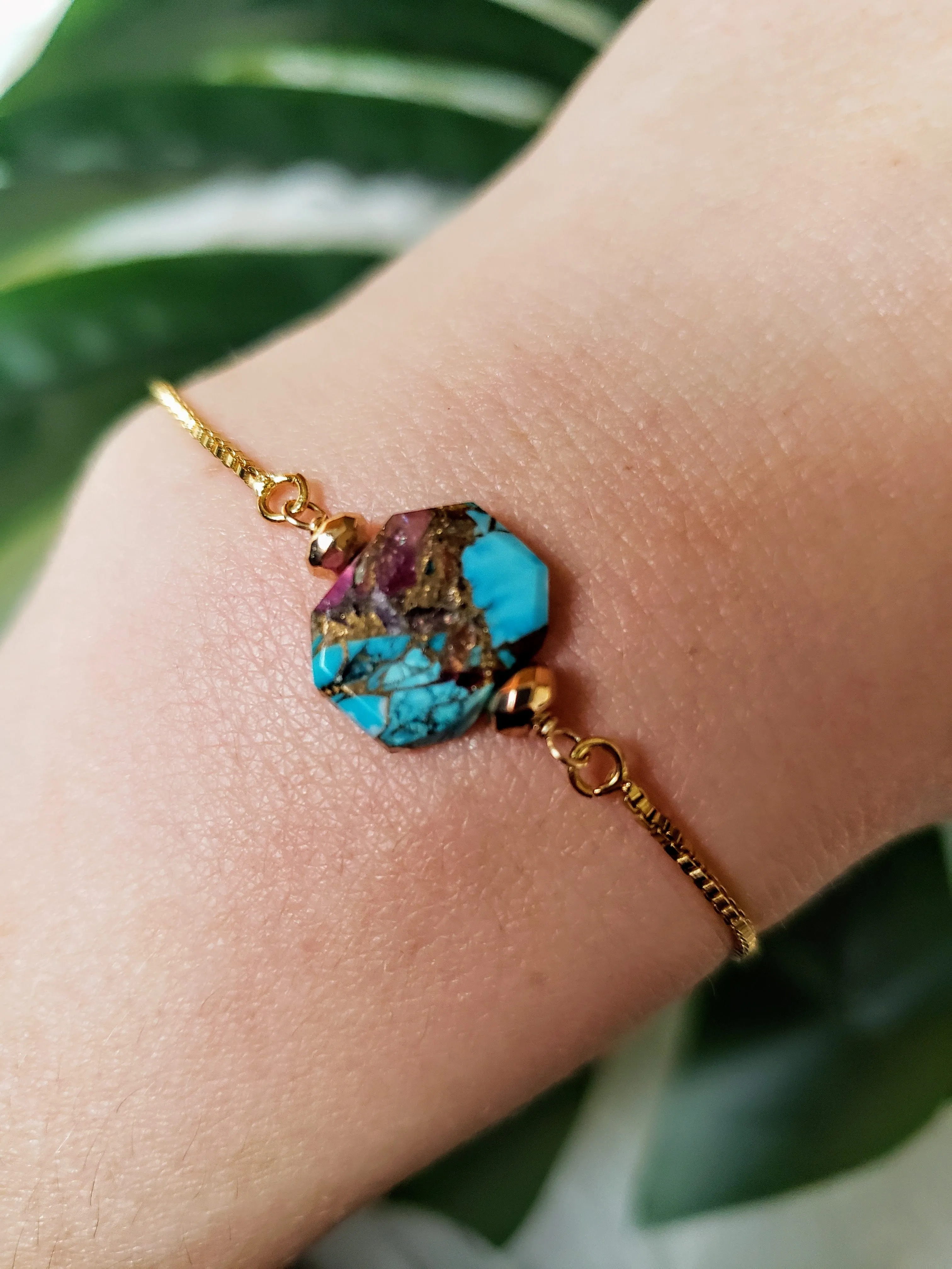 Prince Street Purple Mohave Turquoise Bracelet