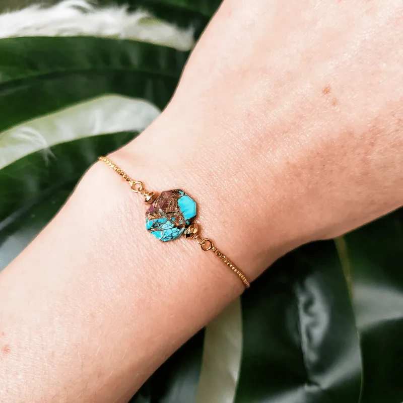 Prince Street Purple Mohave Turquoise Bracelet