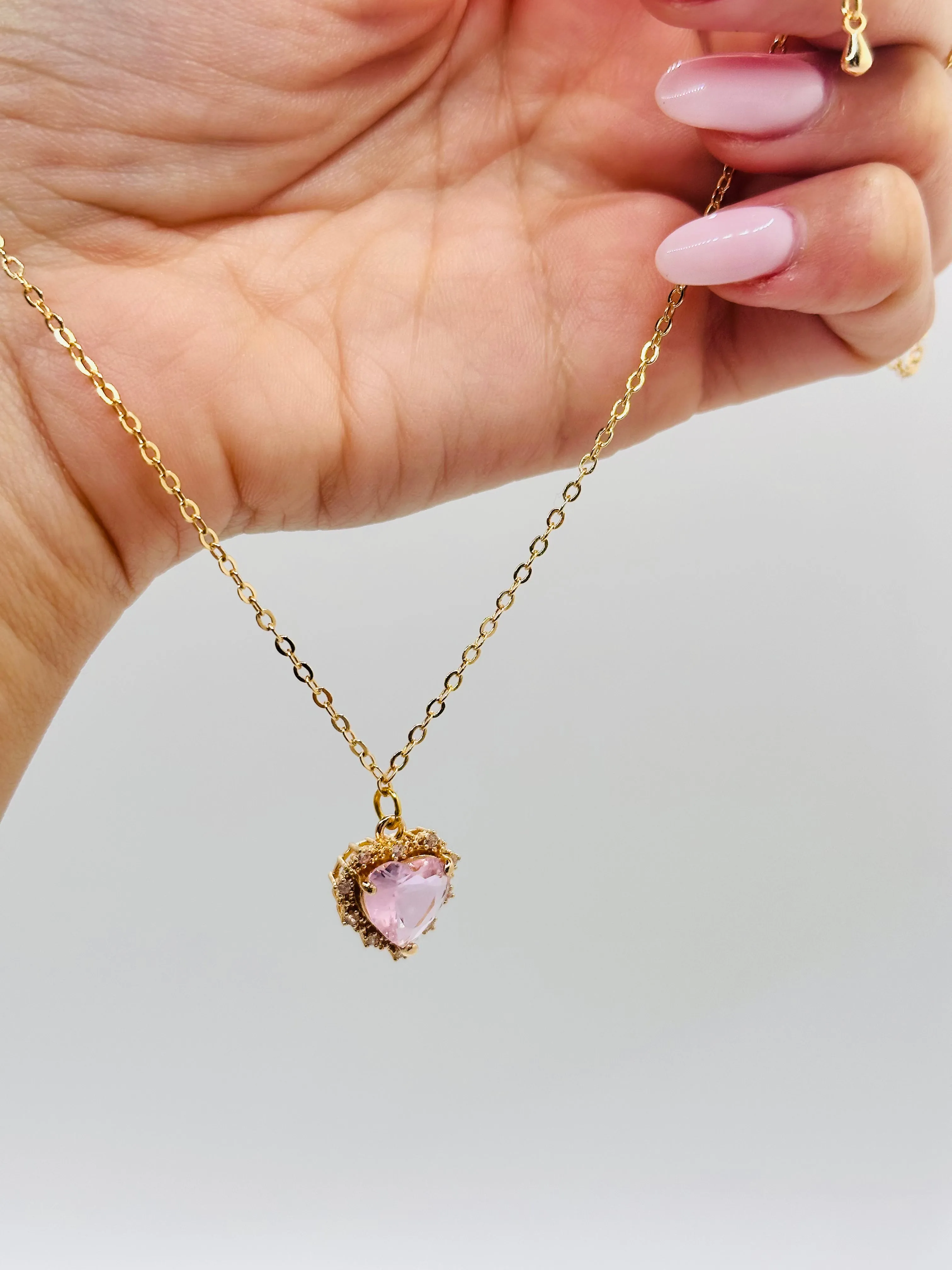 Proper Pink Hearts Set of 3