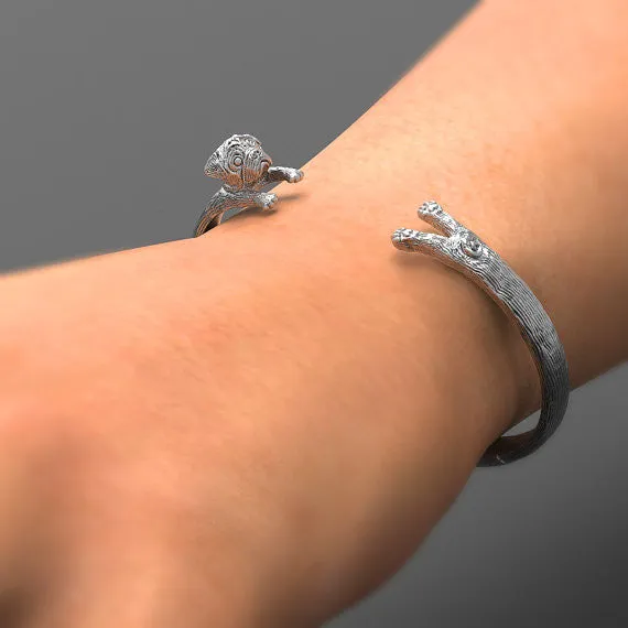 Pug Breed Jewelry Cuddle Cuff Bracelet