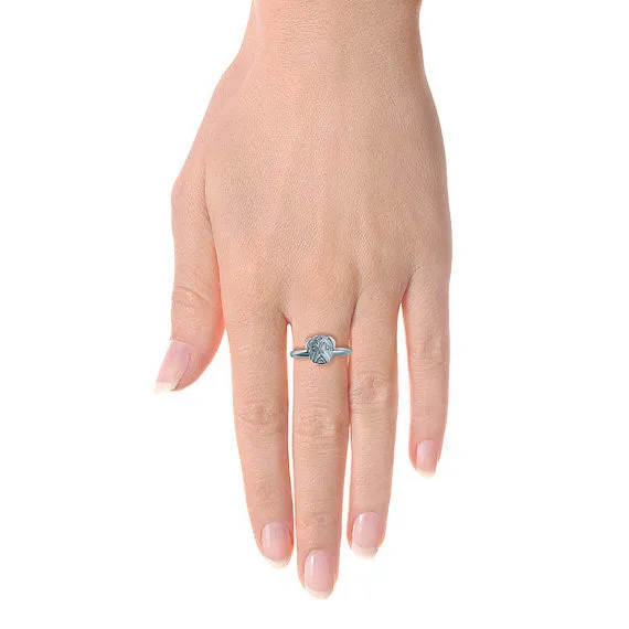 PUG Breed Jewelry Puppy Face Ring