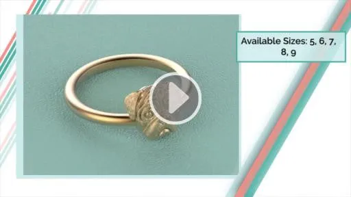 PUG Breed Jewelry Puppy Face Ring
