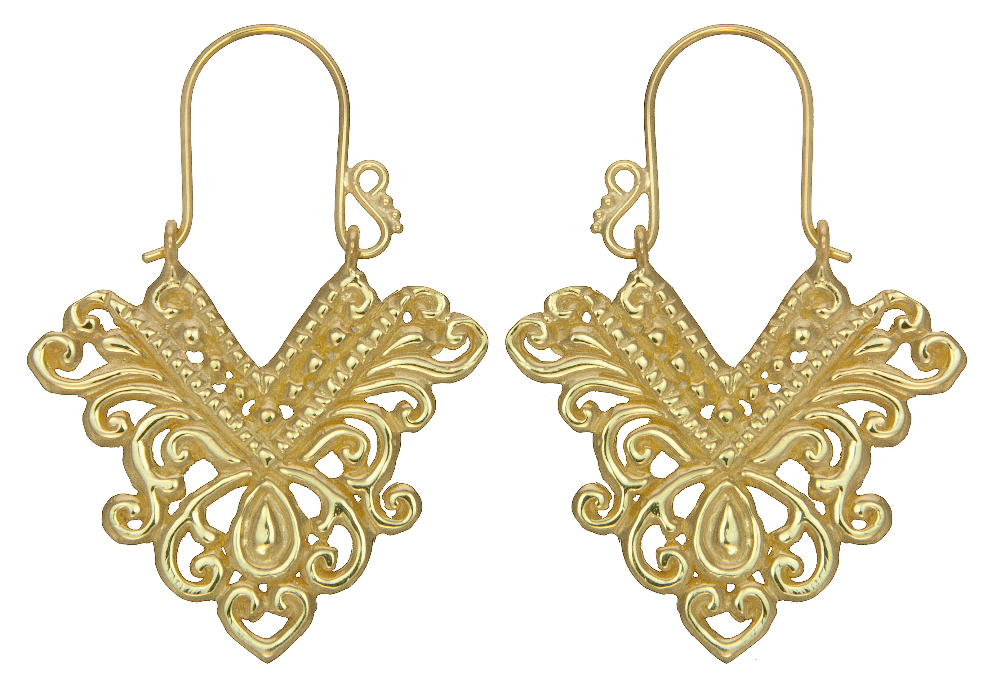 Pura Gold Earrings #3 Small