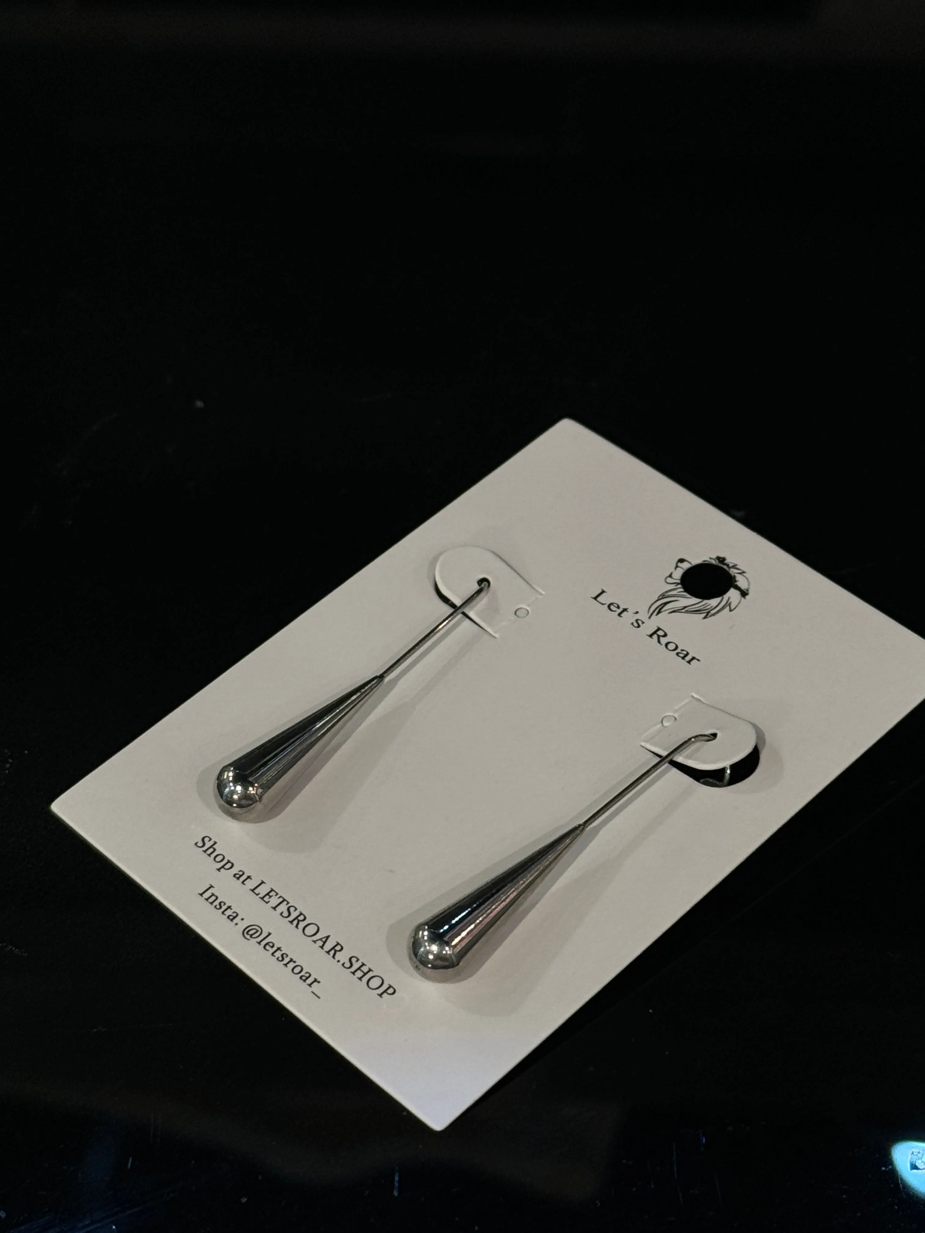 Raindrop Drop Earrings