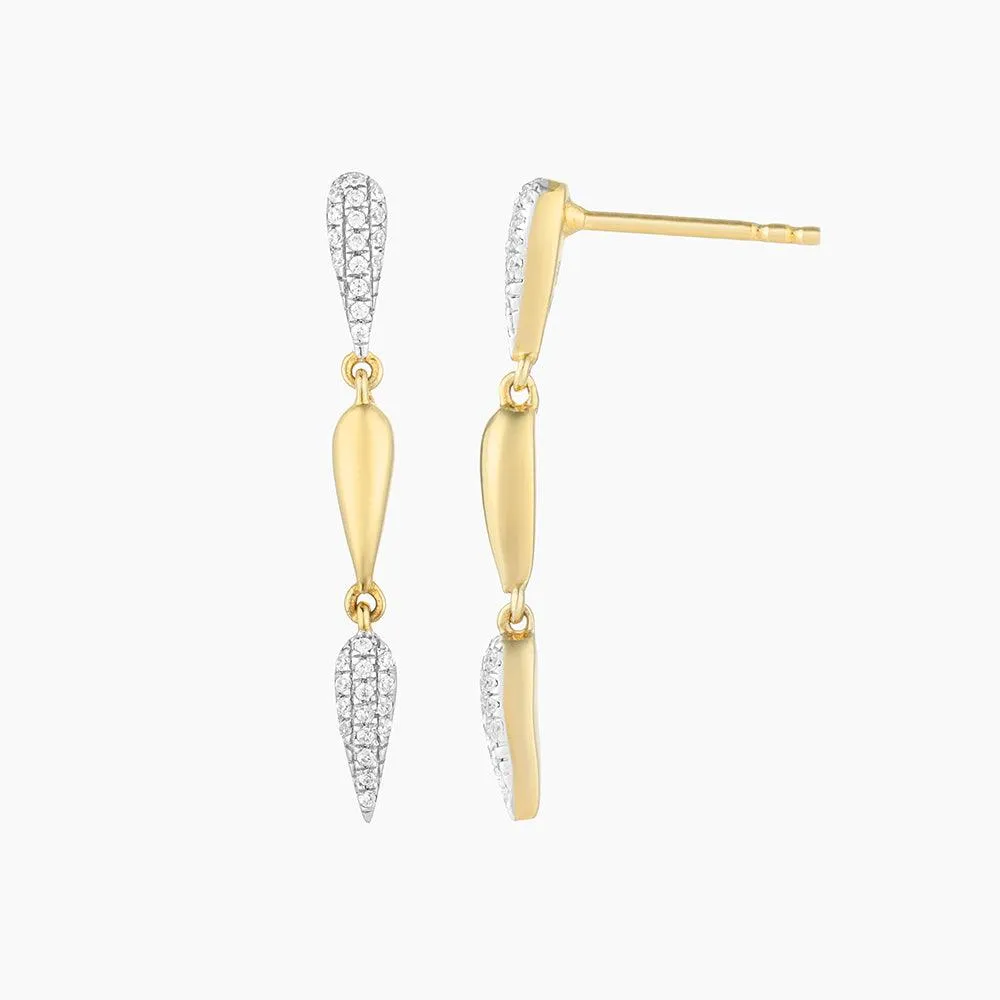 Raindrops Falling Earrings