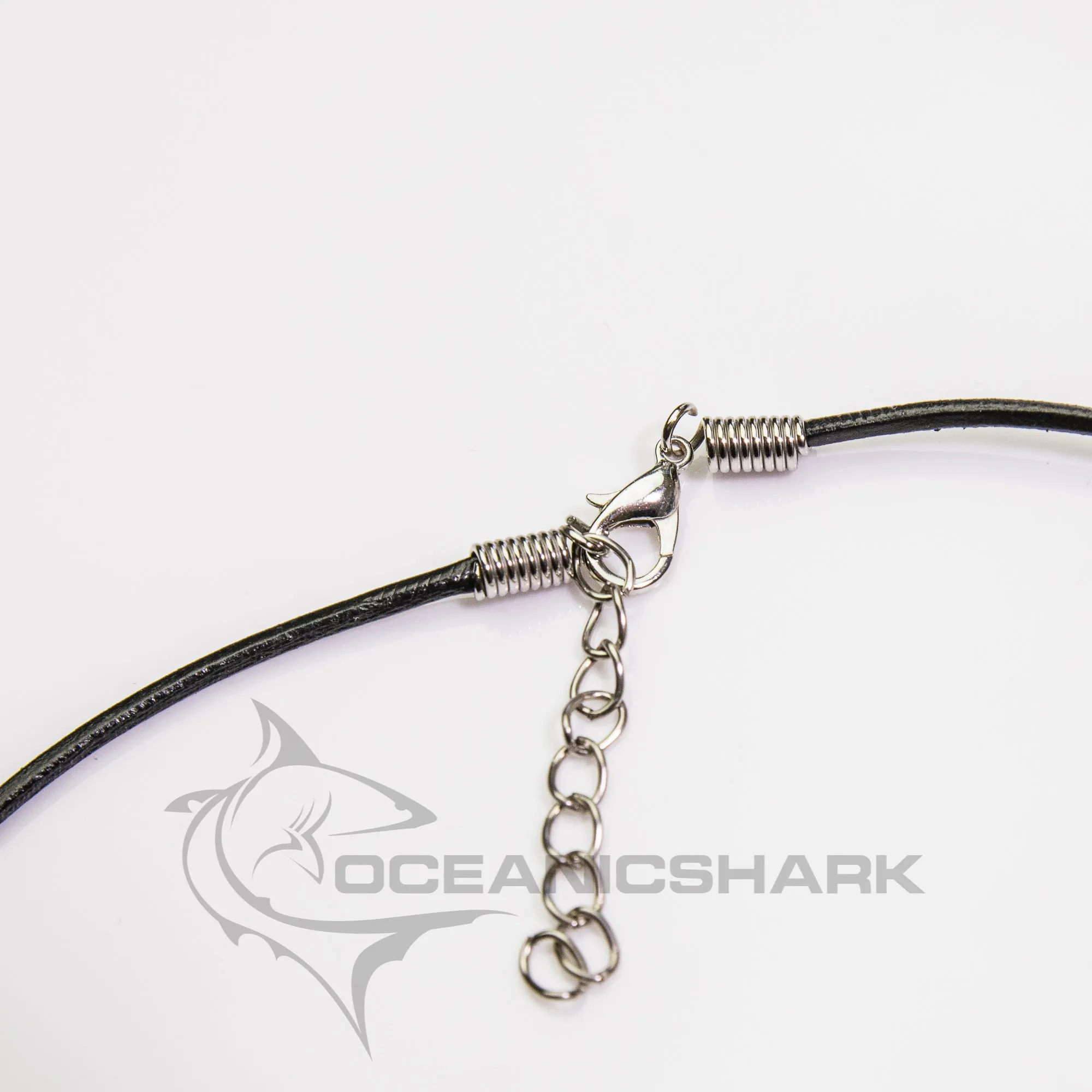 Real Crocodile Tooth Silver  s38