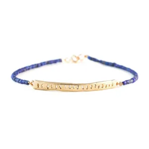 Rio Bracelet in Lapis Lazuli