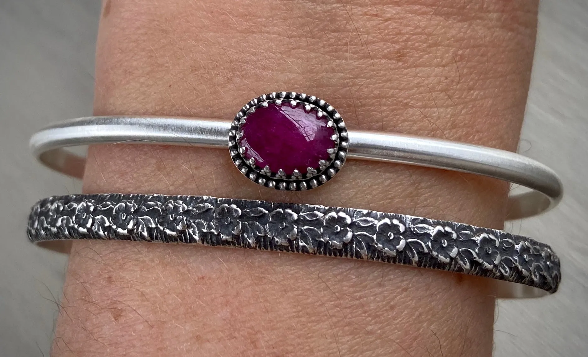 Ruby Floral Short Stack