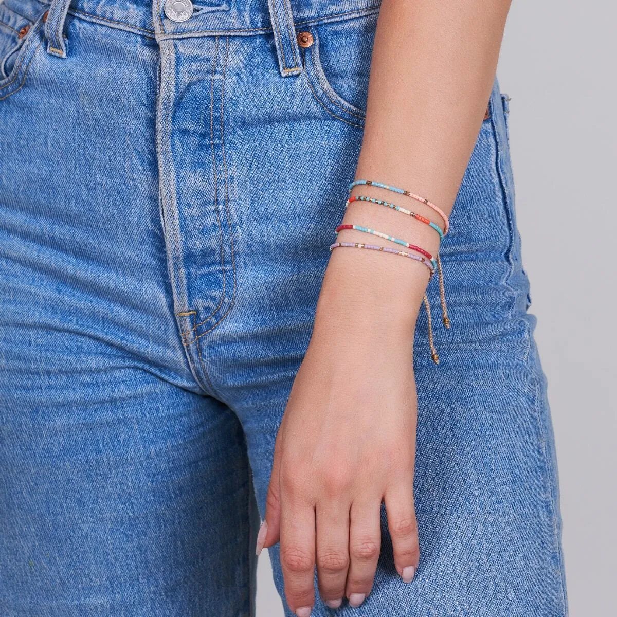 Santorini | Japanese Miyuki Seed Bead | Stranded Bracelets