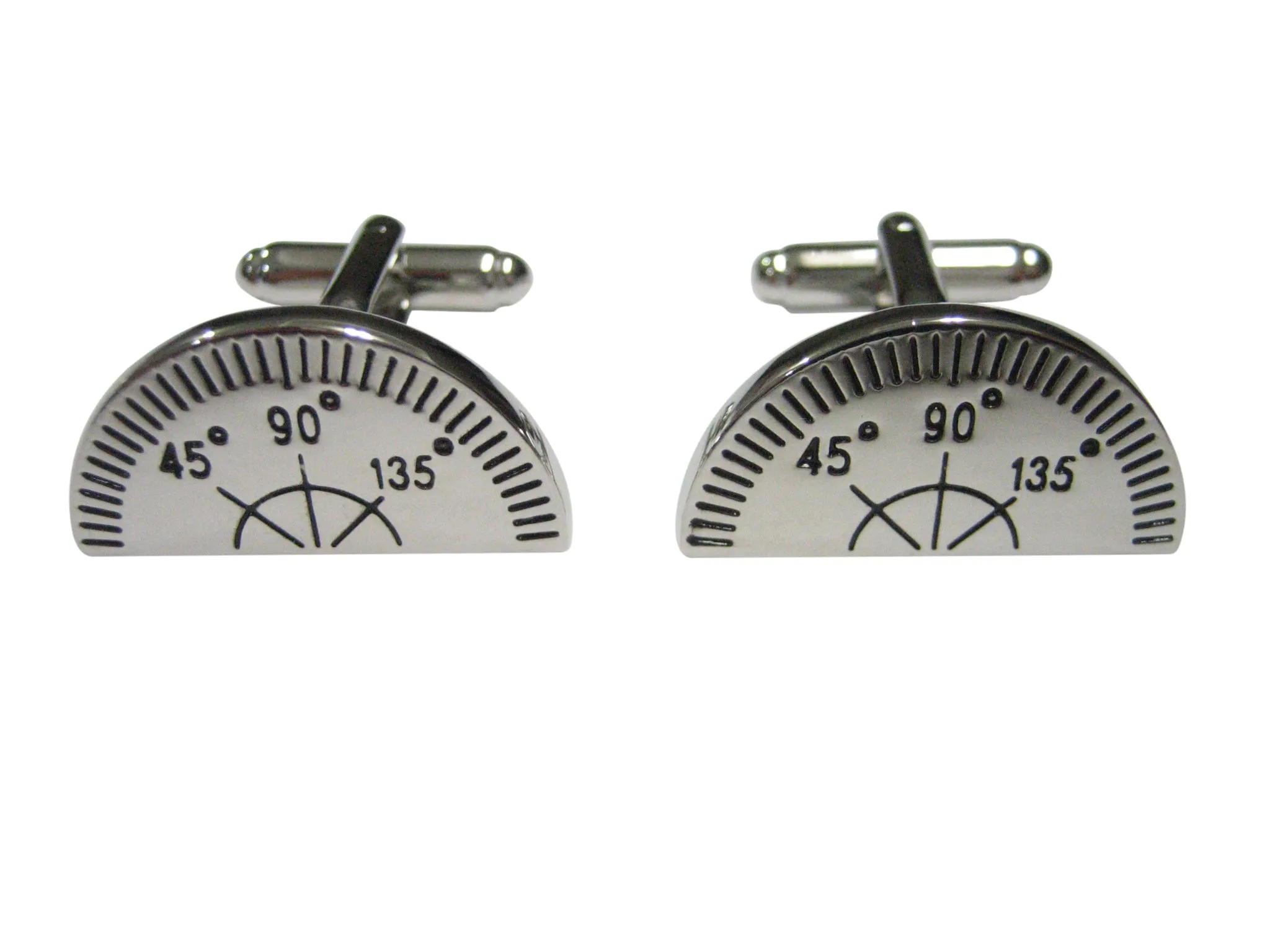 Scientific Engineering Protractor Cufflinks
