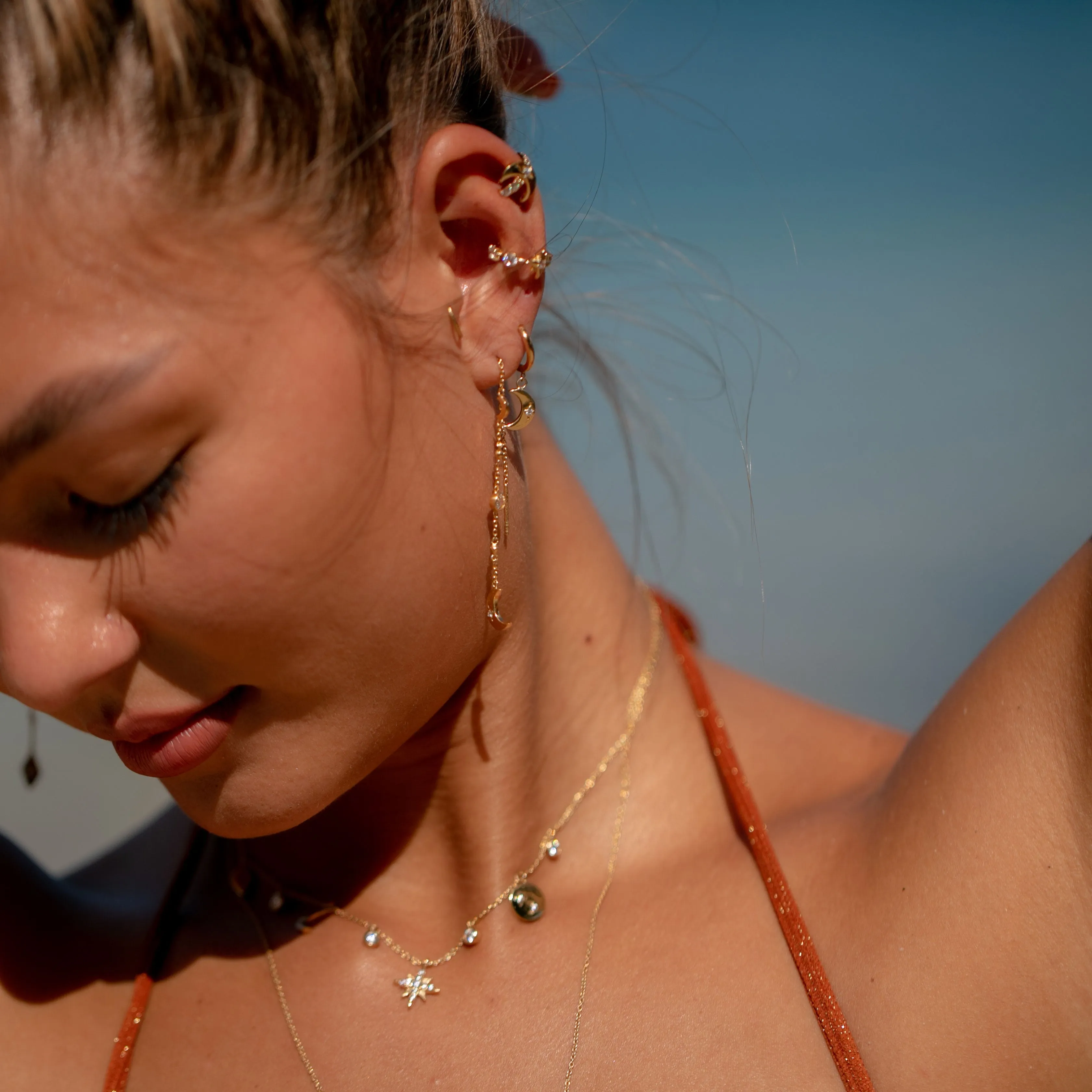 Selene Ear Cuff - Gold