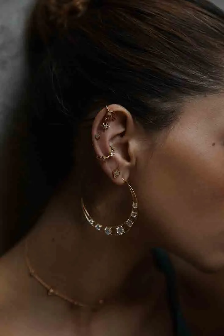 Selene Ear Cuff - Gold