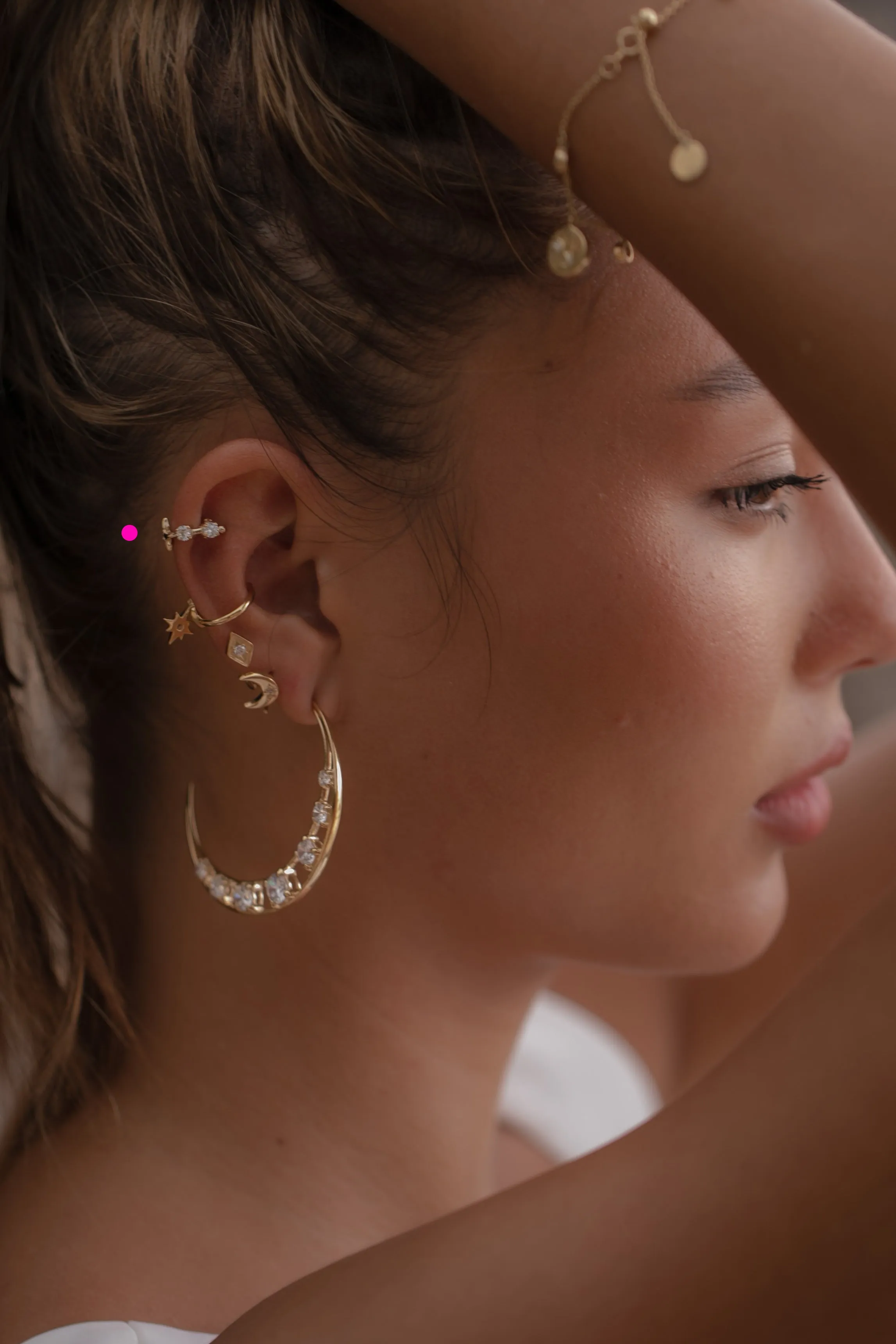 Selene Ear Cuff - Gold