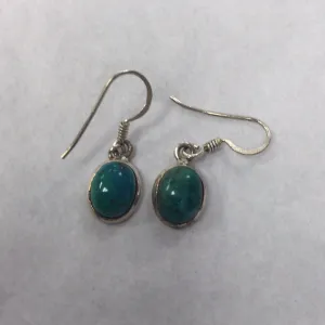 Shattuckite Drop Earrings