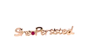 She Persisted Brooch