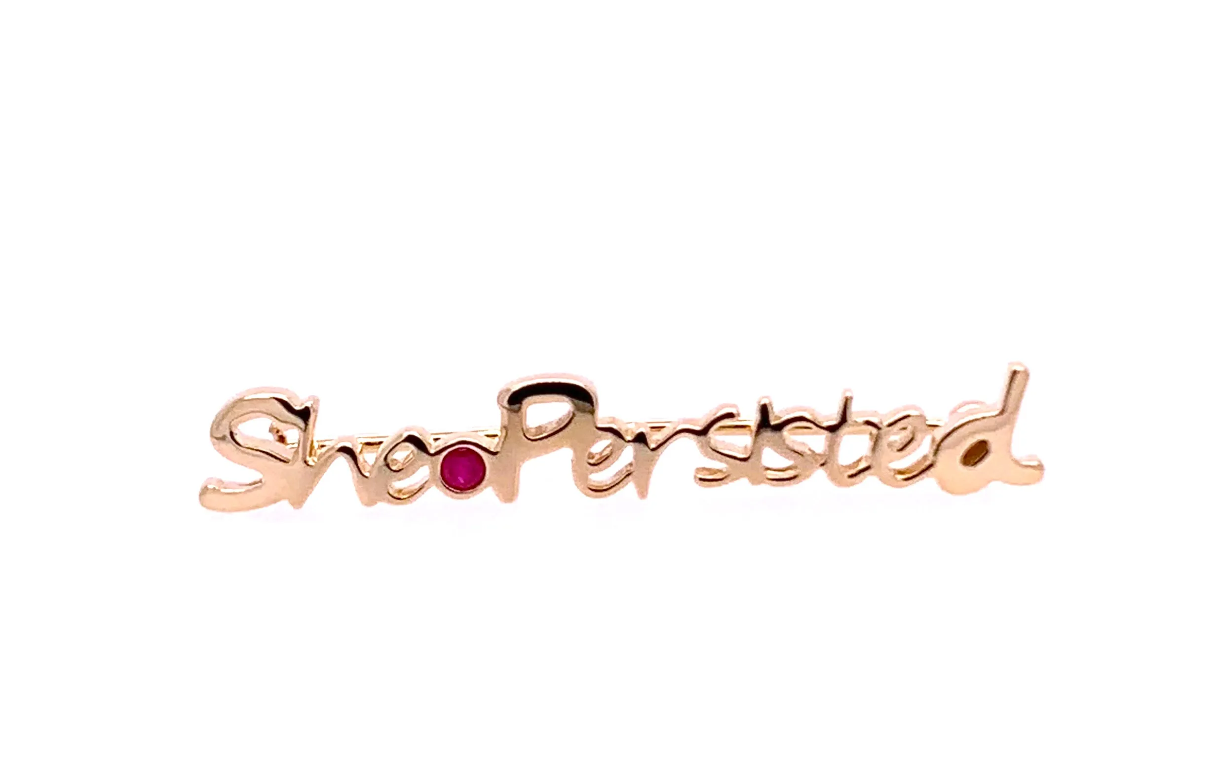 She Persisted Brooch