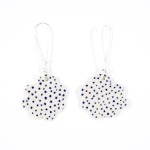 SHIBORI CLOUD EARRINGS